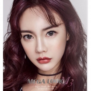 LENSME Mega Look M3 GRAY(月拋)